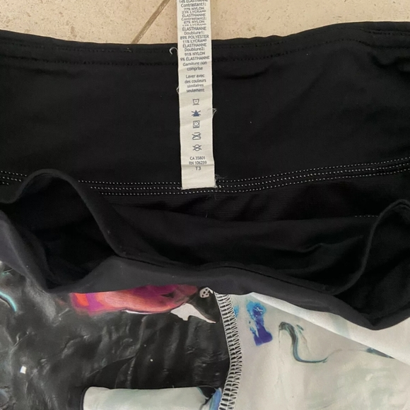 🥳HP🥳Lululemon Pigment Multi/Black Shorts Pink Black - Picture 11 of 13